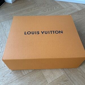 Genuine Louis Vuitton magnetic box with LV shipping box included